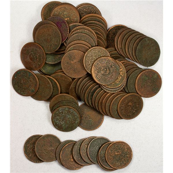 TIBET: LOT of 100 AE sho
