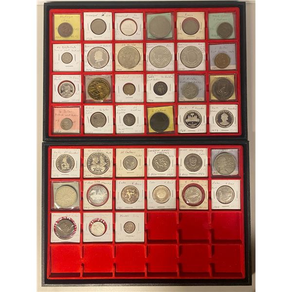 WORLDWIDE: LOT of 40 coins