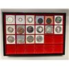 Image 2 : WORLDWIDE: LOT of 16 coins