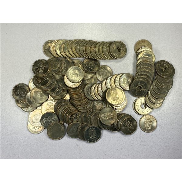 WORLDWIDE: LOT of 130 coins