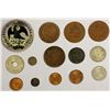 Image 2 : WORLDWIDE: LOT of 14 coins