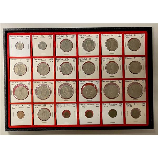WORLDWIDE: LOT of 218 coins