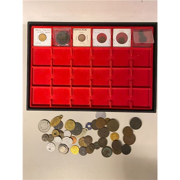 WORLDWIDE: LOT of 54 items