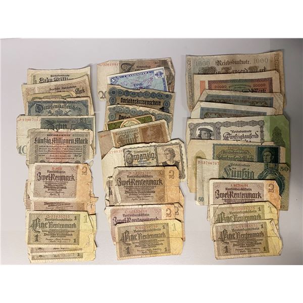 WORLDWIDE: LOT of 164 banknotes