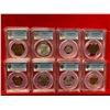 Image 1 : WORLDWIDE: LOT of 8 coins