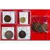 Image 1 : WORLDWIDE: LOT of 11 coins, medals, and tokens