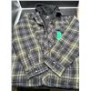 Image 2 : Men’s XL Quilted Flannel Jacket With Hood by The DC Clothing Co.**COLOR VARIES FROM STOCK P