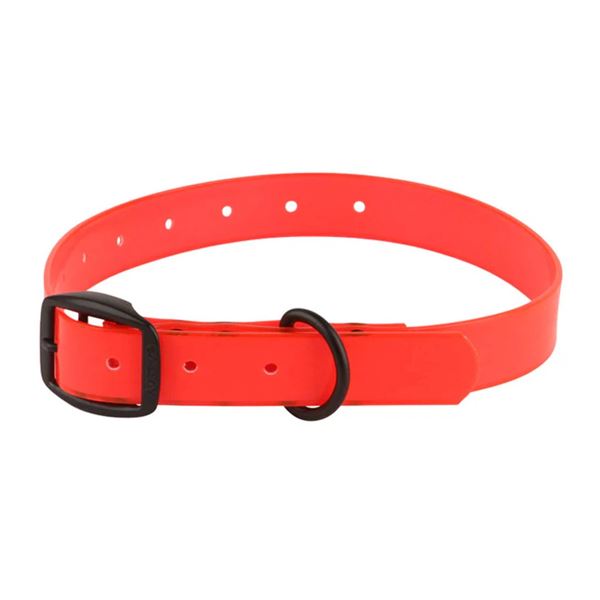 AKC Cut-To-Fit Dog Collar, Blaze Orange, Item 03800