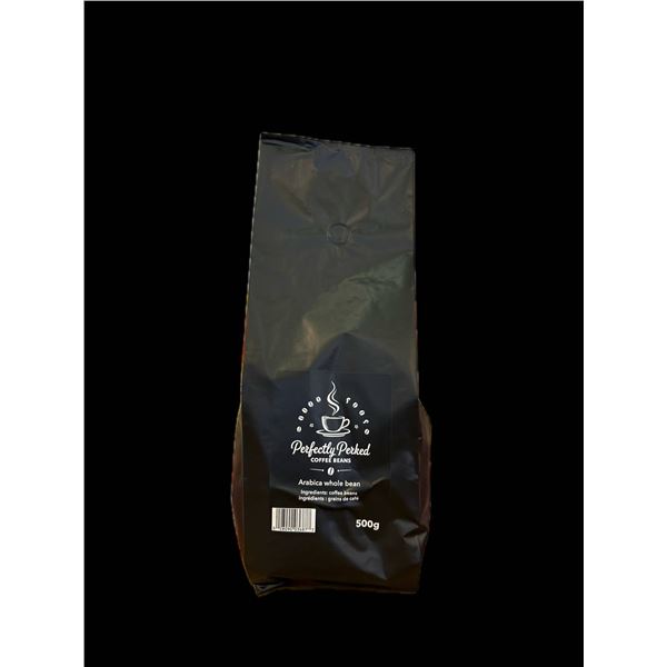 Lot of 2 Perfectly Perked Arabica Whole Bean Coffee, 500g