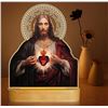Image 1 : Jesus Gifts, Religious Home Decor, 2PCS Christian Night Light Gift