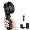 Image 1 : Handheld Mini Fan, Model M34, 3W, Portable Size **Color May Vary**