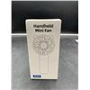 Image 2 : Handheld Mini Fan, Model M34, 3W, Portable Size **Color May Vary**