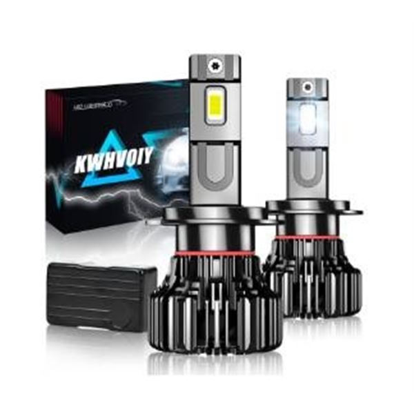 KWHVOIY H7 LED Headlight Bulbs, 2-Pack