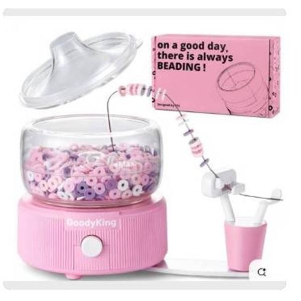 Bead Spinner By ETC for Crafting and Beading Projects Pink