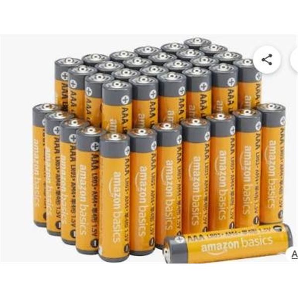 Amazon Basics AAA Performance Alkaline Batteries, 100-Pack