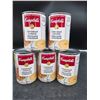 Image 2 : Campbell’s Cheddar Cheese Soup Cans, Set of 5, 284 ml Each