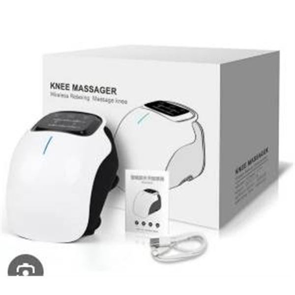 Knee Massager with Wireless Functionality and LED Screen