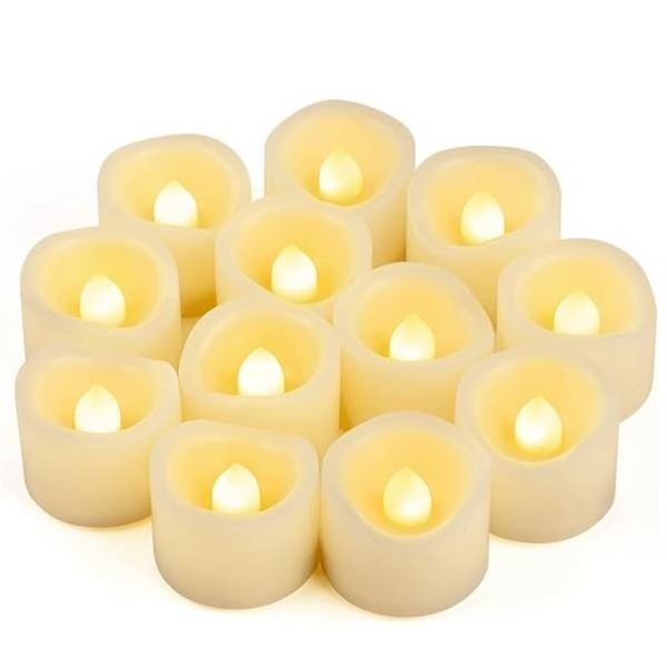12 BStars LED Flameless Tea Light Candles