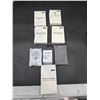Image 1 : Lot of 5 – Wired Earbuds with Lightning Cable and Storage Bag