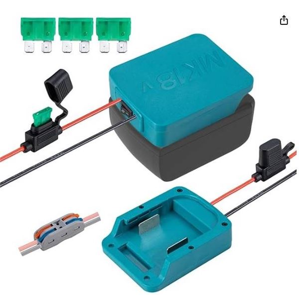 Power Wheels Battery Adapter Compatible With Makita 18V Models