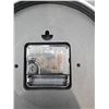 Image 2 : Quartz Wall Clock With Numeric Face and Plastic Frame