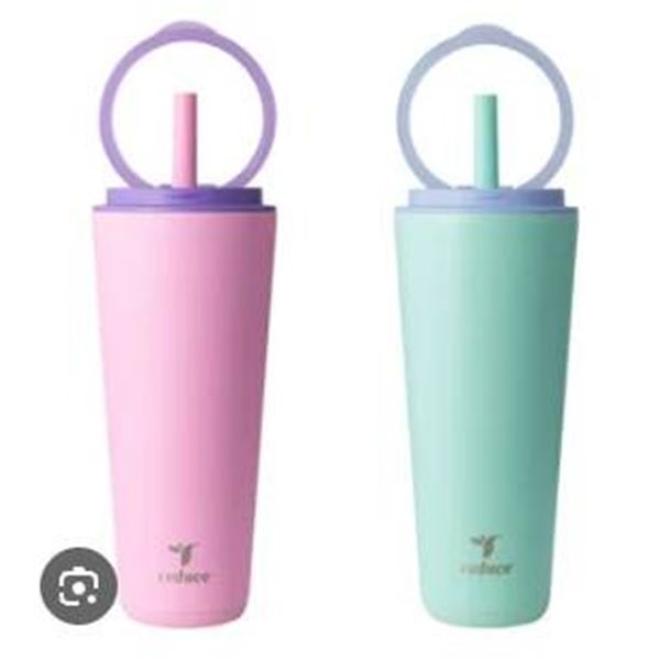 Reduce 24 Oz Tumbler With Straw, Not Intended for Hot Liquids
