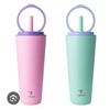 Image 1 : Reduce 2021 24 Oz Reusable Tumbler With Straw in Pink and Purple