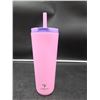 Image 2 : Reduce 2021 24 Oz Reusable Tumbler With Straw in Pink and Purple