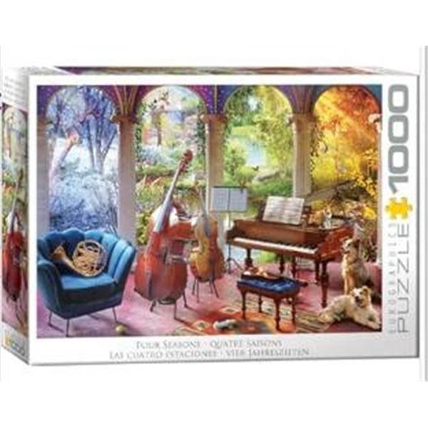 EuroGraphics 1000-Piece Puzzle Featuring The Four Seasons of Music