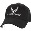 Image 1 : U.S. Air Force Black Cap, Rothco Style 9280, One Size Fits All