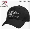 Image 1 : Black Cap With ‘Join Or Die’ Snake Design, Style 9854