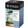 Image 1 : Stash Decaf Earl Grey Black Tea Bags – 38 Count Each (2 Packs)