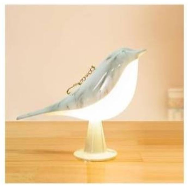RUIOMII Bird Table Lamp With Touch Dimming and Aromatherapy Functionality – Marble