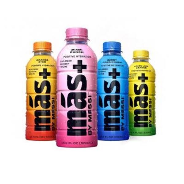 12 MAS+ Hydration Beverages in Assorted Flavors – 500 mL Each