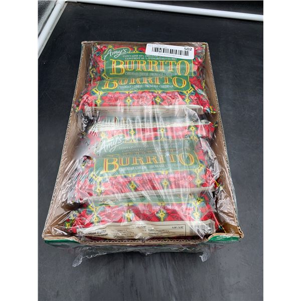 Amy’s Burrito Cheddar Cheese 12-Pack 170g Each