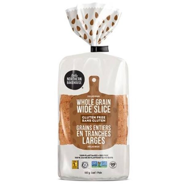 Little Northern Bakehouse Canadian Gluten-Free Whole Grain Wide Slice Loaf – 8x567g