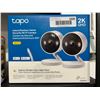 Image 2 : 2-pk TP-Link Tapo C120 Indoor/Outdoor Wi-Fi Home Security Cameras