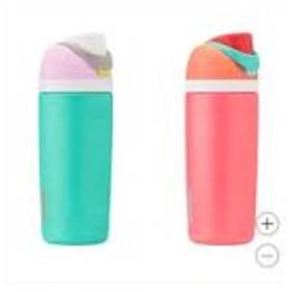 2 Owala FreeSip Insulated Water Bottles, 24 oz, BPA-Free