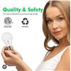 Image 1 : Lot of 4 packs A19 Non-Dimmable LED Light Bulbs, 3 x  11W and 1 x 9W Sets
