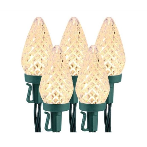 Celebrations 100-Count C9 Light Set, Warm White