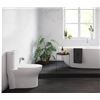 Image 1 : Swiss Madison SM-1T108 Monaco One Piece Elongated Dual 1.1/1.6 GPF Flush Toilet with Soft Closing Se