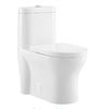 Image 2 : Swiss Madison SM-1T108 Monaco One Piece Elongated Dual 1.1/1.6 GPF Flush Toilet with Soft Closing Se