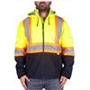 Image 1 : Holmes Workwear Reflective Safety Hoodie with Hood, Size XL