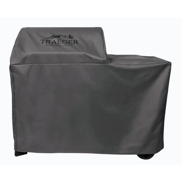 Traeger Woodridge Grill Cover in Heavy-Duty Polyester for All-Weather Use