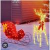 Image 1 : Christmas Reindeer and Sleigh Lights – Model X004DU4XG1