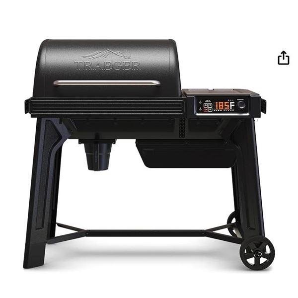 Traeger Grills TFB86MLH Woodridge Electric Wood Pellet Grill and Smoker – 860 sq. in. Cooki