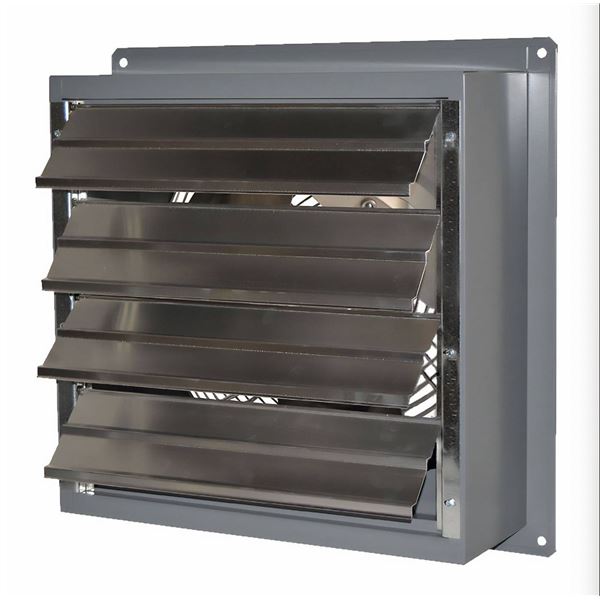CANARMS18-F1 Canarm Single-Speed Standard Energy Efficient Wall Exhaust Fan, 18″