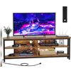 Image 1 : Cyclysio TV Stand, 145×44.5×9 cm, Black Color