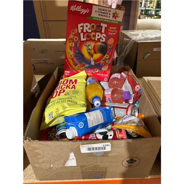 Misc Lot of Food and Beverage Products