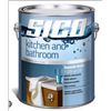 Image 1 : SICO Kitchen and Bathroom Interior Latex Paint 3 x 3.5L (Model 163-503)